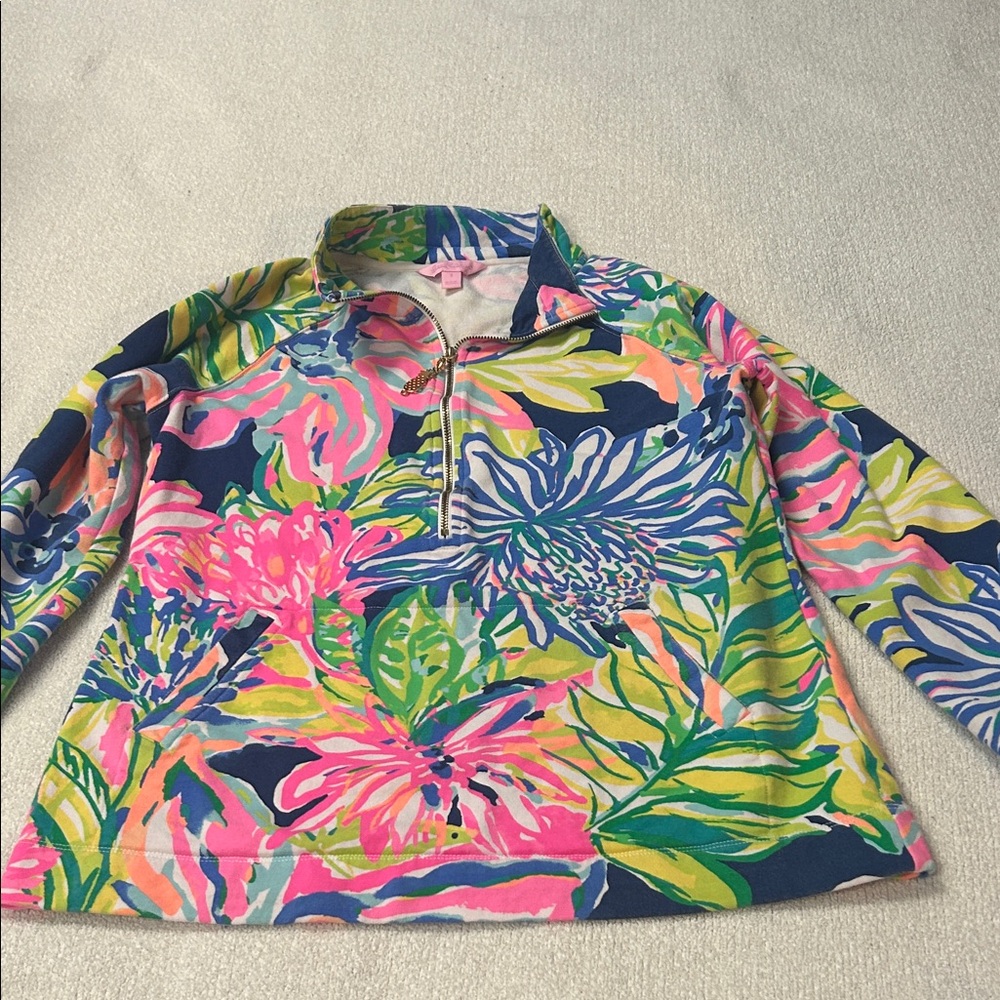 Lilly Pulitzer Multicolor Floral Top